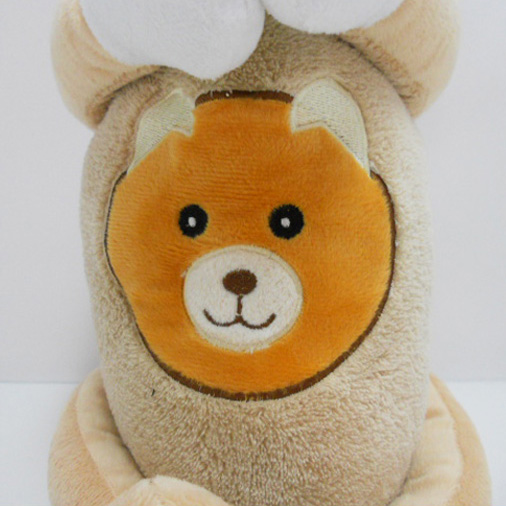 11 " Cute Teddy Bear Toy Stuffed Animal Plush Pillow Blanket