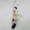Custom Soft Plush Donkey Toy Keychain