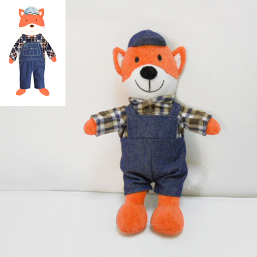 Custom Factory OEM Soft Plush Fox Toy 