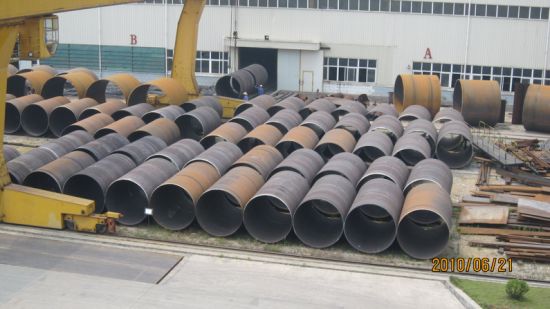 LSAW Carbon Welded Steel Pipes for Construction Projects, Piling Projects