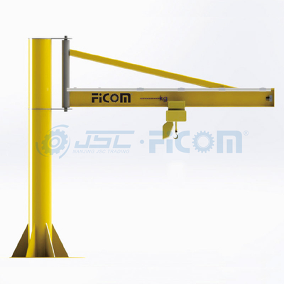 Column Type JIB Crane Model: LJB (Capacity: up to 2 ton)