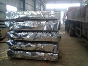 Mat&eacute;riau de construction en m&eacute;tal de poids l&eacute;ger/tuile de toit galvanis&eacute;e rid&eacute;e par zinc