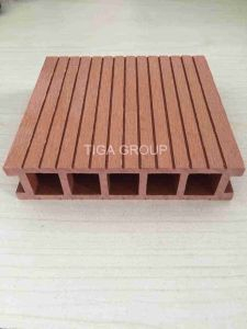 Decking compuesto pl&aacute;stico de madera al aire libre de la buena calidad/suelo libre del mantenimiento WPC