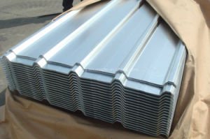 Placa de material para techos de acero galvanizada acanalada de gama alta de la buena calidad