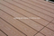 Suelo al aire libre de gama alta de Eco WPC/tipo de madera Decking compuesto del PE