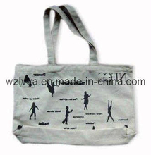 Cotton Fabric Shopping Bag with Print (LYC05)
