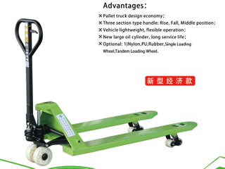 2T manual hand pallet truck china
