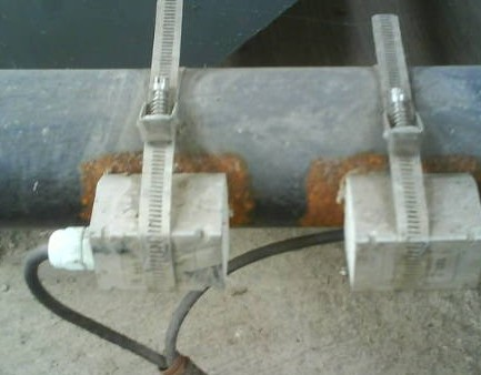 Opklembare 1MHz ultrasone flowmetertransducer voor flowmeting
