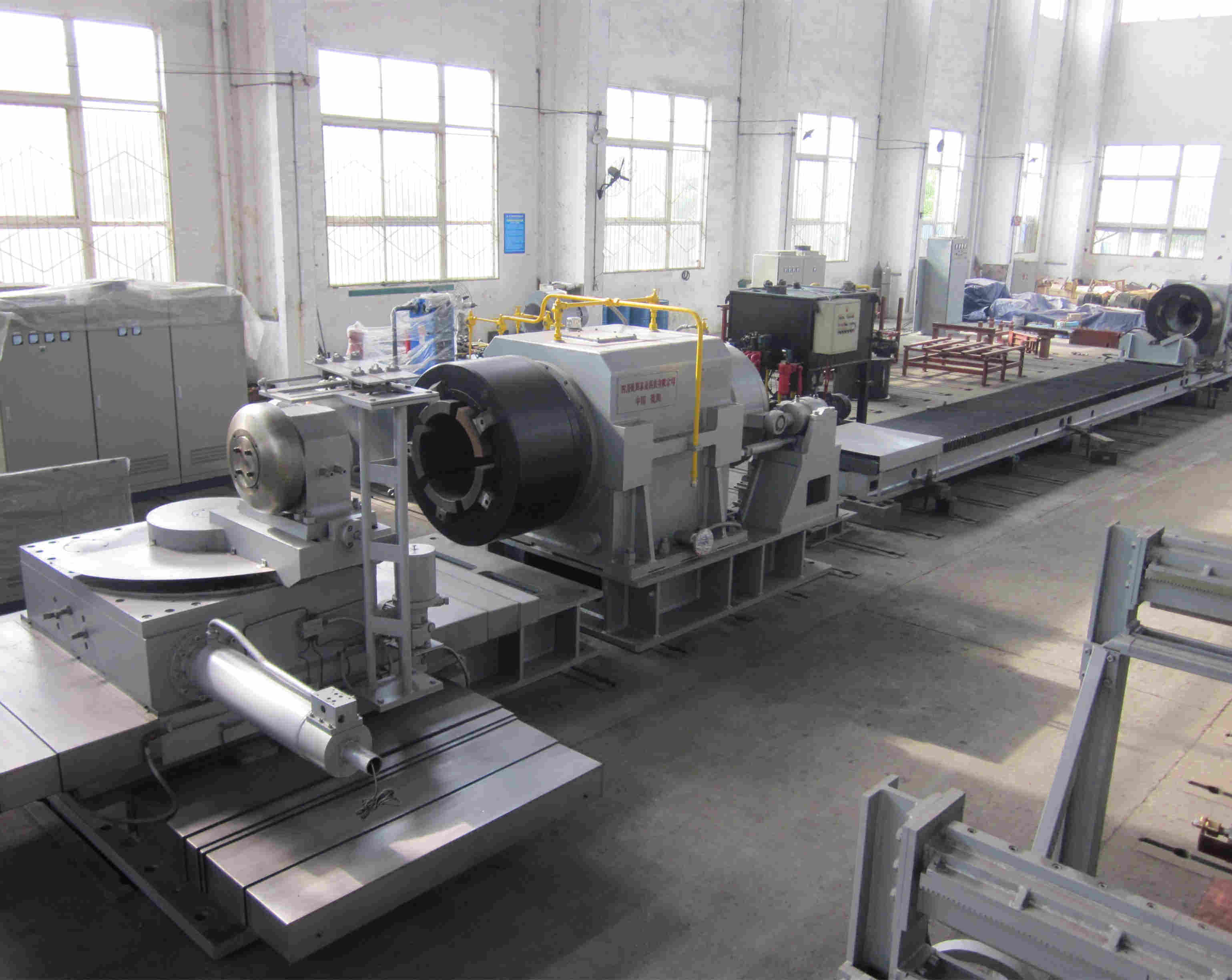 Roller Forming Type CNG Tube Pinning Machine, CNG Cylinder Bottom Closing Machine
