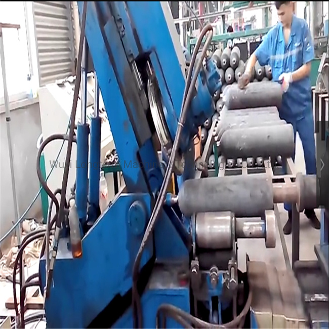 High Pressure CNG Seamless Cylinder Embossing/Stamping Machine~