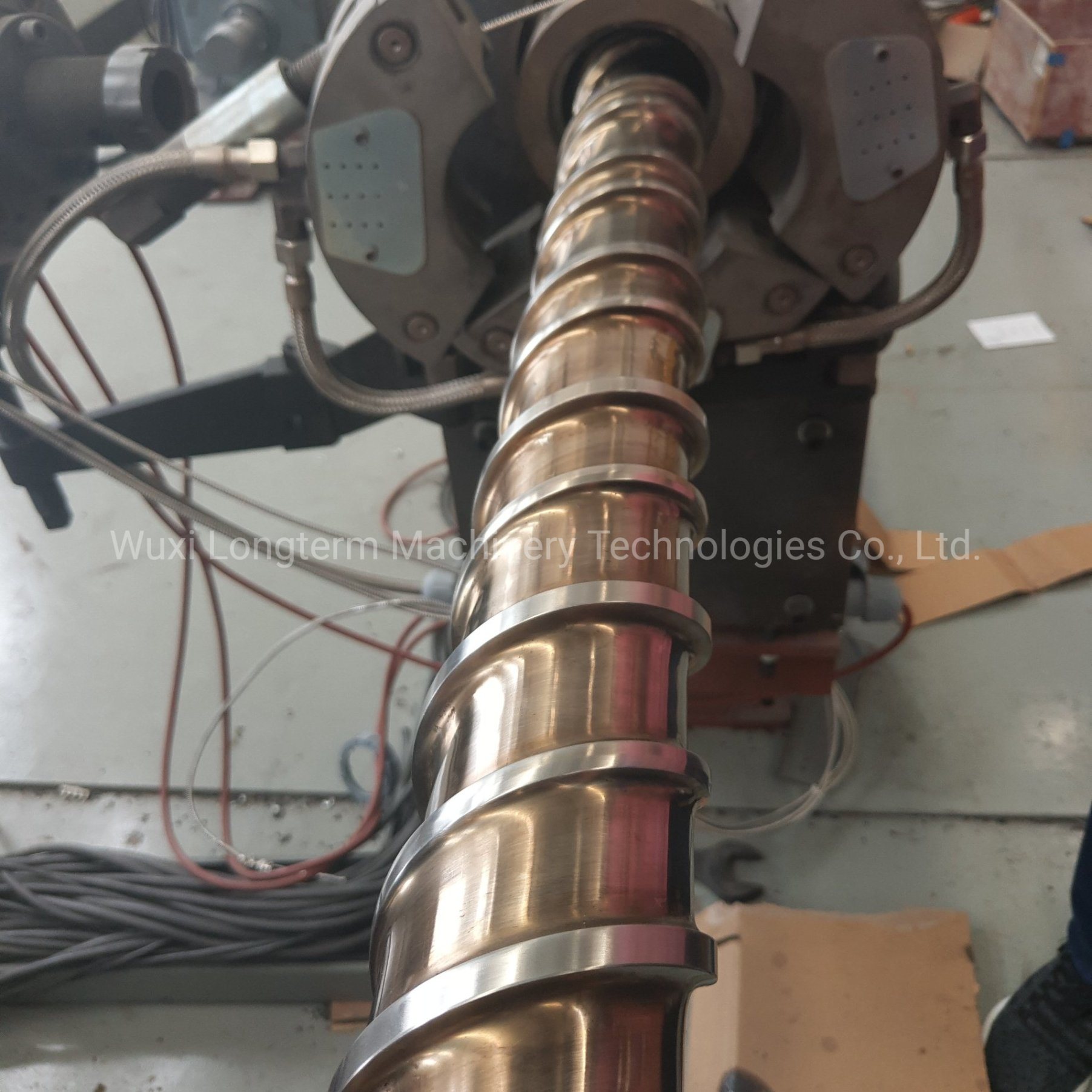 Full-Auto PE PVC Fiber Cable Sheathing Machine, Power Cable Extruding Machines^
