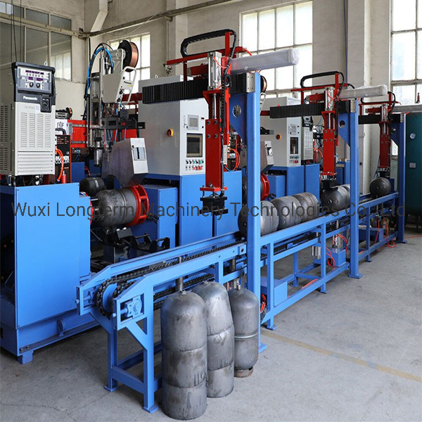 LPG Gas Cylinder Production Equipment Body Welding Machine
