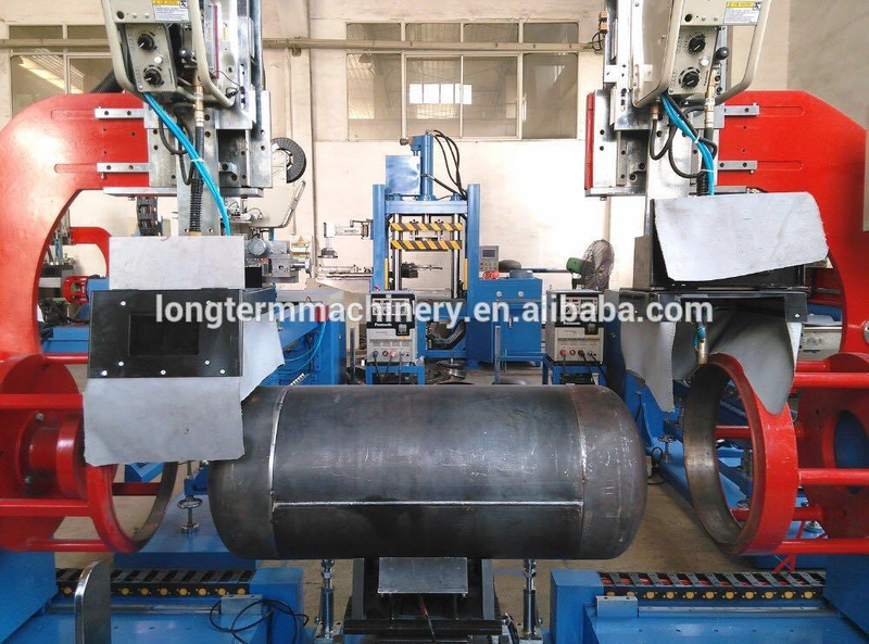 20kg LPG Cylinder Double Head Circumferential Welding Machine