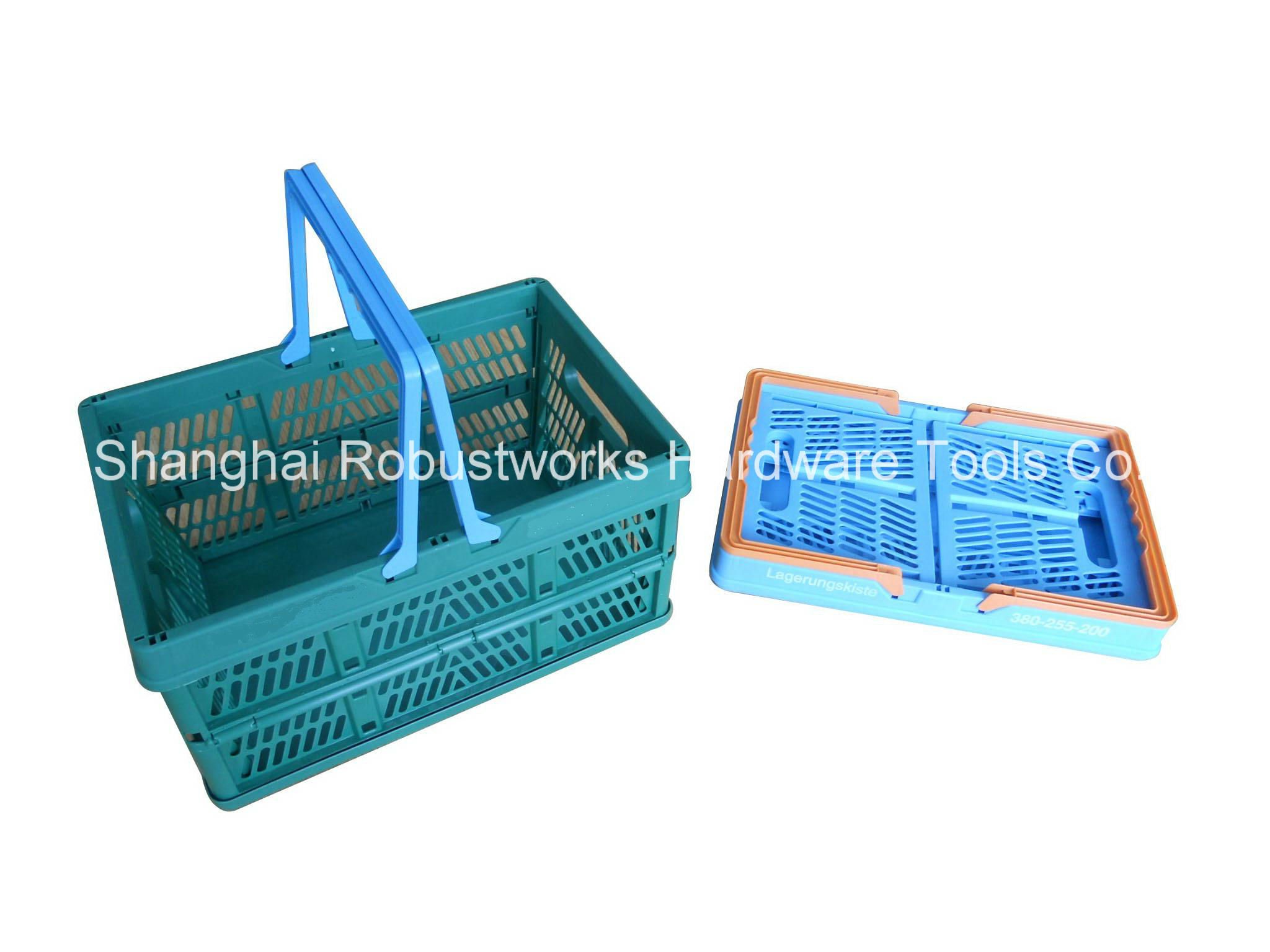 Medium Size Folding Plastic Basket (FB002B)