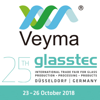 Veyma will attend the 25th Glasstec Fair in Düsseldorf Germany