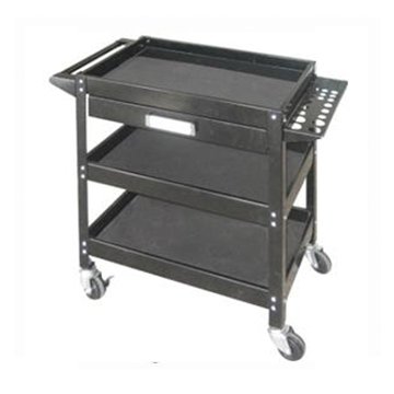7405,3 Shelf Cart with Drawer