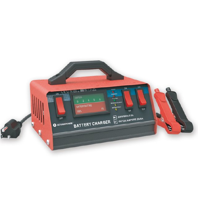 CARGADOR de BATERÍA ELEGANTE 6A/12A