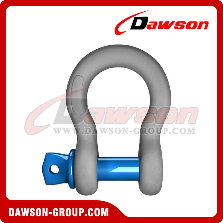 Dawson marca inmersión en caliente galvanizado US tipo arco grillete con tornillo