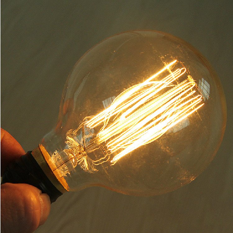 Retro Vintage Style Lighting Lamp Glass Bulb / Hanging Pendant Lamp Vintage Incandescent 110V/220V G95 Edison Light Bulbs