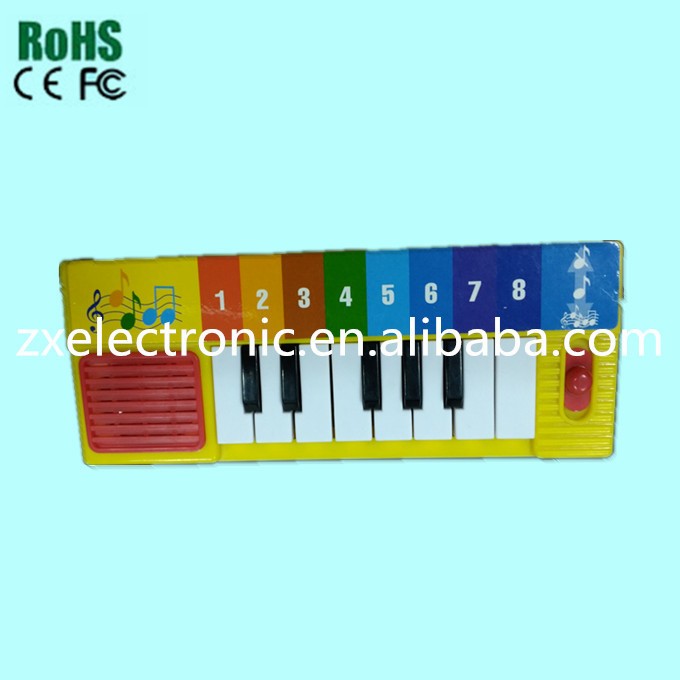 Factory price piano digital piano china with yellow color for toy