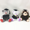 OEM Stuffed Plush Graduation Animal Graduation Teddy Bears with Cap