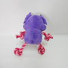 Plush Purple Dinosaur Shaped Chew Interactive Dog Rope Toy