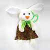 Cheap Promotional White Rabbit Shaped Easter Candy Bag