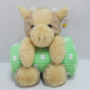 Stuffed Soft Plush Bull Toy Baby Blanket