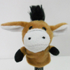 Plush Stuffed Toy Donkey Finger Puppet for Kids