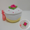 Custom Soft Plush Cake Toy Keychain