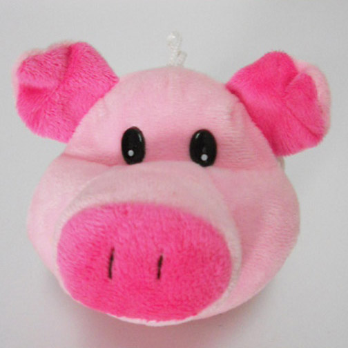 Cute Soft Plush Pig Shaped Coin Purse for Kids