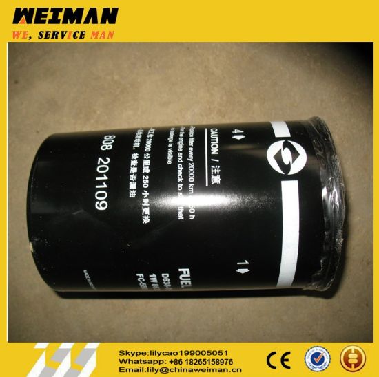 Sdlg LG956 Loader Shangchai Engine Parts Fuel Filter C85ab-1W8633+a /D638-002-02+B 4110000186657