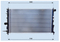 Radiator for OPEL
