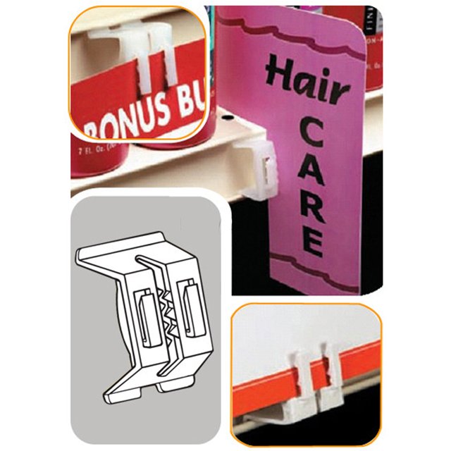 3Way Shelf Channel Sign Clip SGC22 Buy plastic doublesided sign