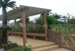 Suelo al aire libre impermeable del Decking WPC del precio de f&aacute;brica de la buena calidad