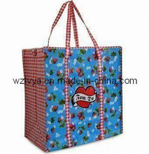 Shopping Bags Glossy Laminated with Zipper (LYSP12)