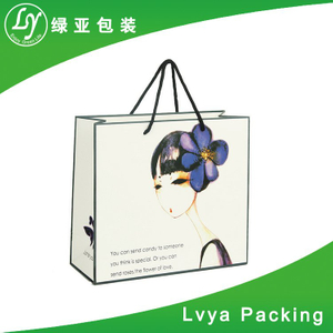 Luxury Recycled Top Quality pantone color printing kraft paper bag