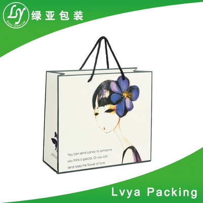 Luxury Recycled Top Quality pantone color printing kraft paper bag
