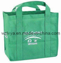 Nonwoven Shopping Bags Green Color (LYN69)