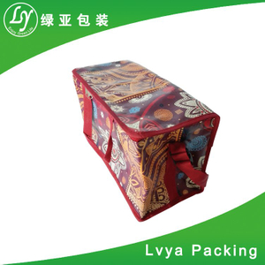 Promotional custom wholesale logo print cooler bag insulated for frozen food