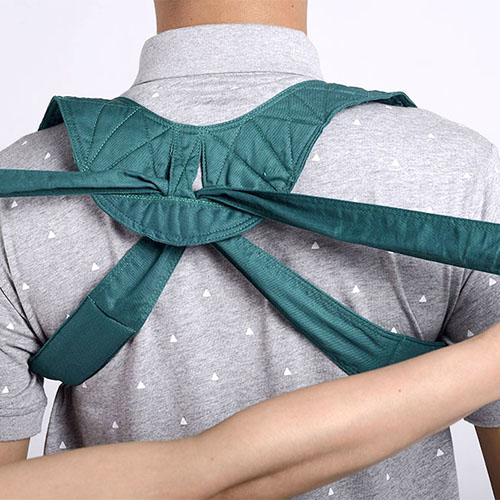 Adds the cotton and kapok shoulder to tie a belt approximately
