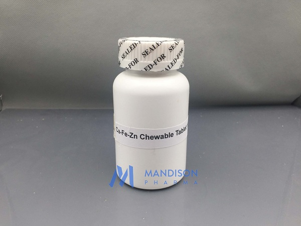 Ca-Fe-Zn Chewable Tablet 