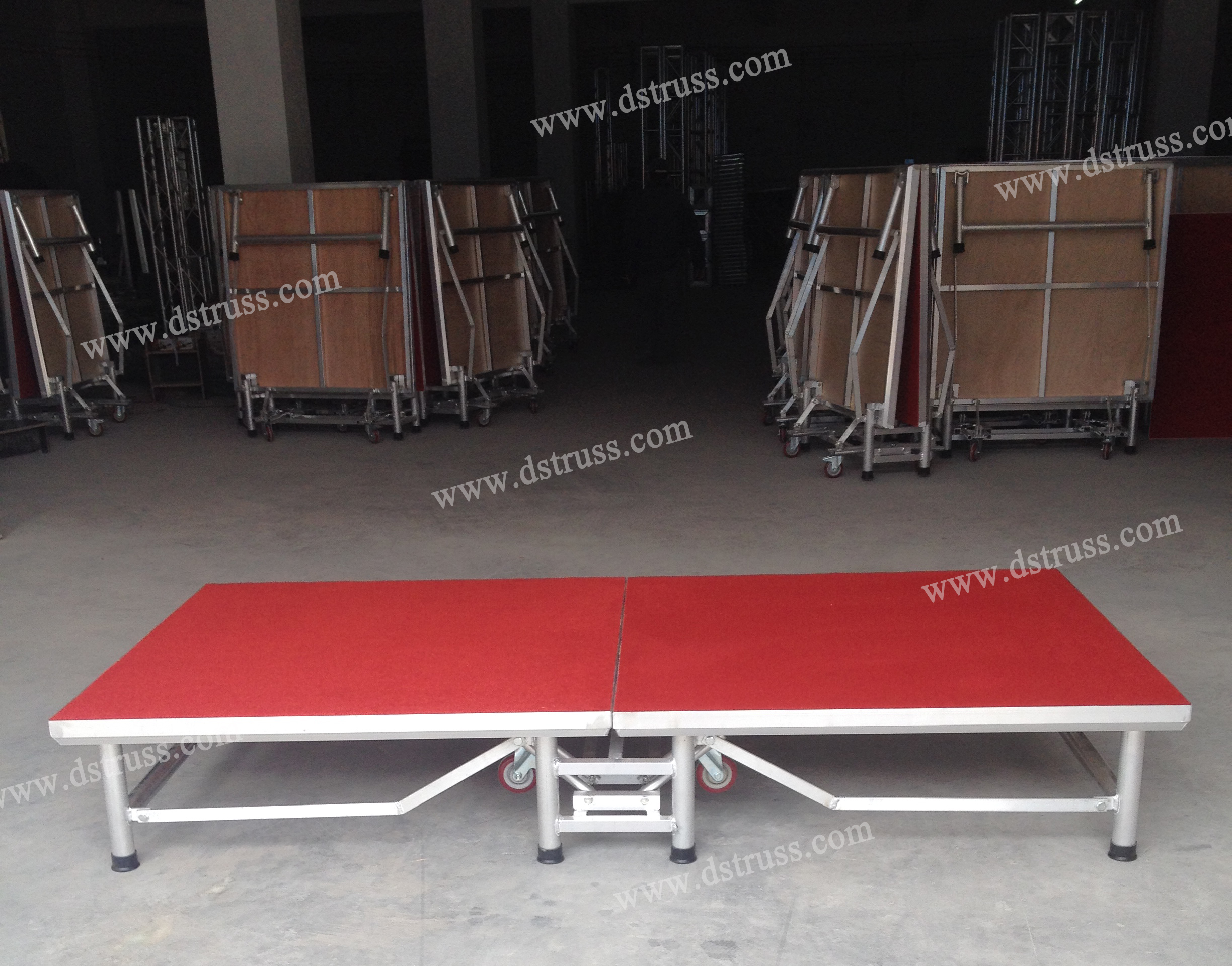 Aluminum Alloy Folding Dtage