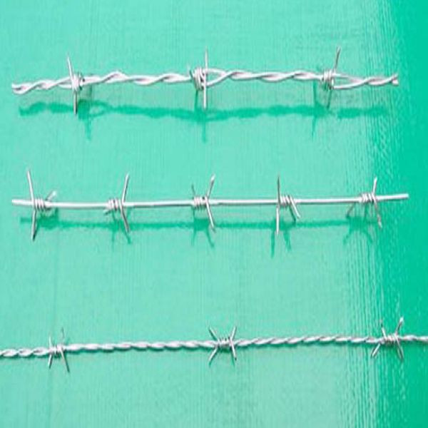 Galvanized Steel Security Fence Barbed Wire Fence - Buy Barbed Wire ...