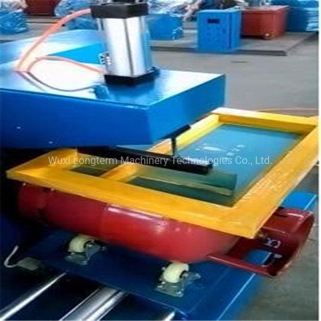 High Quality LPG Gas Cylinder Double Side Screen Printing Machine~