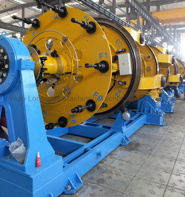 High Speed Wire Cable Copper Single Stranding Twisting Bunching Machine