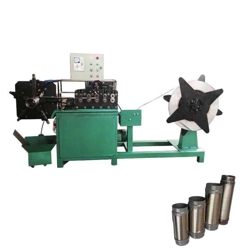 Round or Polygonal Interlock Stripwound Hose Forming Machine for Inner Exhaust Pipes^