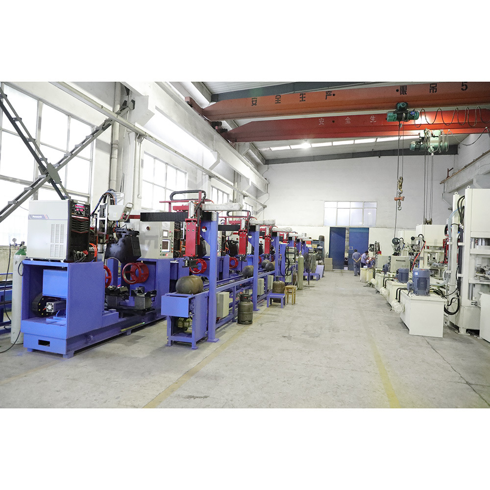 China Manufacturer Automatic or Semi-Automatic Complete LPG Cylinder Production Line