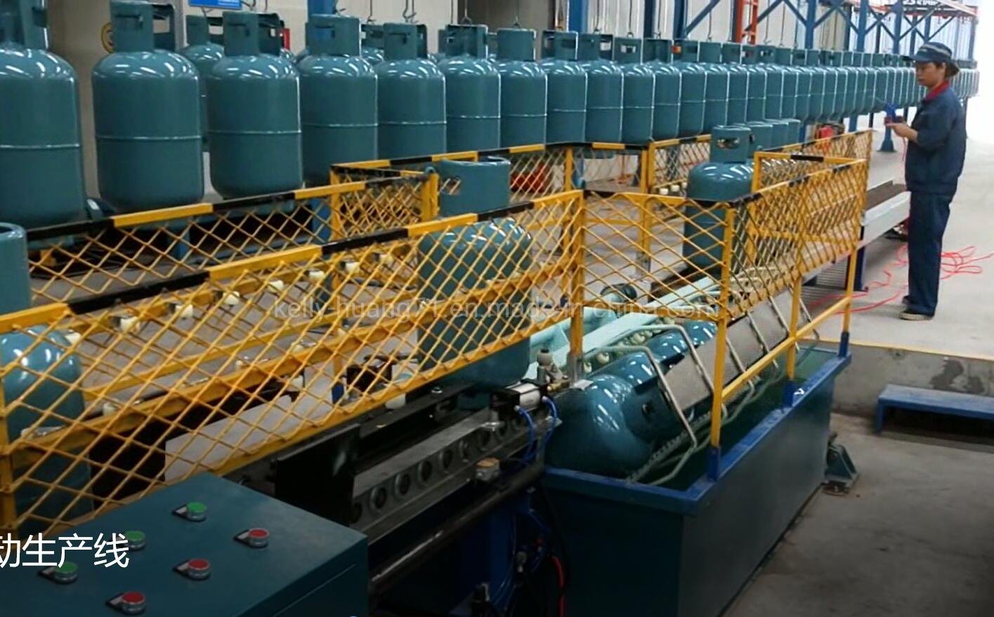LPG Cylinder Air Tightness Testing Machine