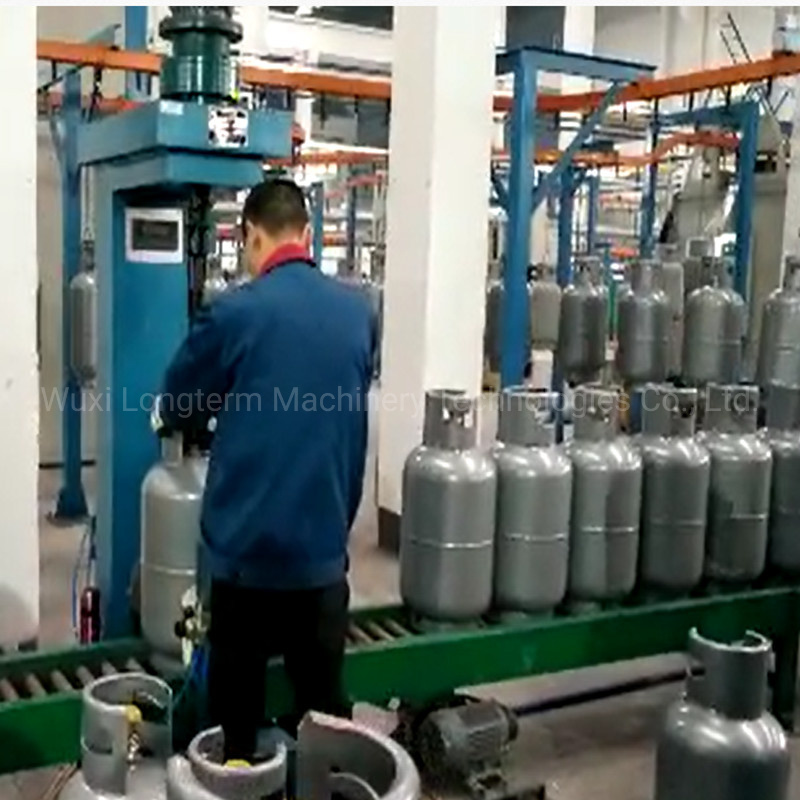 China Production Line of LPG Gas Cylinders Price 48 Kg Gas Tanks for LPG